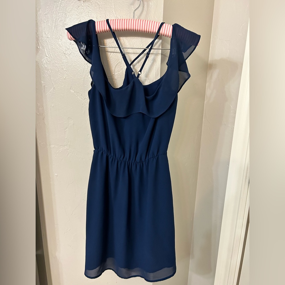 Blue dress